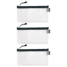 CCHING 青青文具 收納袋 簡單生活 b6-eva, 3個, 黑