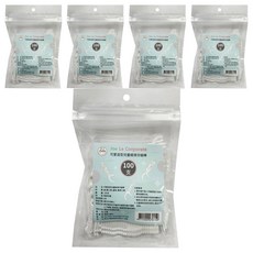 喬樂 可愛造型兒童安全細滑牙線棒, 100支, 5包