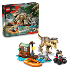 LEGO 樂高 侏儸紀世界 逃離暴龍河川大冒險 T. rex River Escape, 76975, 多色, 1組