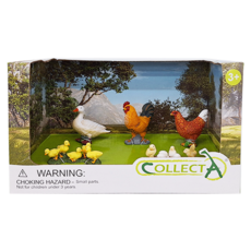 COLLECTA 農場動物系列 農場家禽組 (5pcs), 1盒