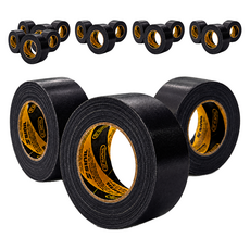 신일 면테이프 48mm x 25m, 블랙, 18개