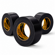 신일 면테이프 48mm x 25m, 블랙, 3개