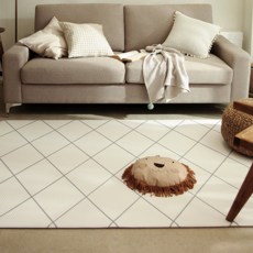 데코뷰 양면쿠션 놀이방매트, 다이아