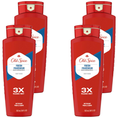올드스파이스 하이 인듀어런스 프레시 바디워시, 532ml, 4개