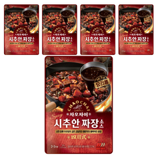 차오차이 시추안 짜장소스, 165g, 5개