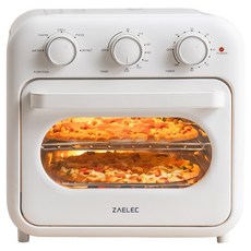 자일렉 스텐 오븐 에어프라이어 24L, ZL-256A, 화이트
