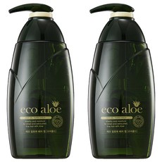 ROSEE 玫瑰生態蘆薈髮膠, 530ml, 2個