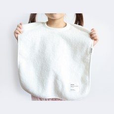 JOONIE 自主清潔嬰兒沐浴巾, 1個, 白色