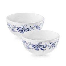 MAZUOKA Zwiebel Muster餐碗 2件組, 單色, 1組