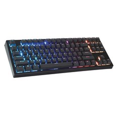 cox Endeavor Tenkeyless RGB PBT 防水固態鍵盤, Tenkiris, 黑色鍵體(黑色鍵帽), COX Endeavour Tenkiris