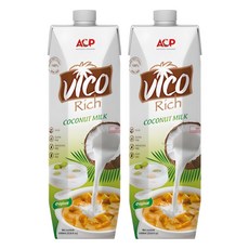 HoneyTree Rich椰奶, 1L, 2瓶