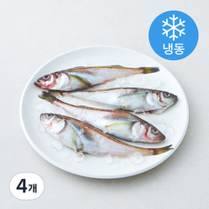 동해에서 갓잡아 급냉한 햇 도루묵 4마리 (냉동), 4개, 300g