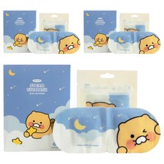 카카오프렌즈 스팀 온열 수면안대 춘식이 카모마일향, 10개입, 3개
