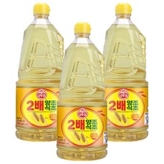 OTTOGI 不倒翁 雙倍釀造醋, 1.5L, 3瓶