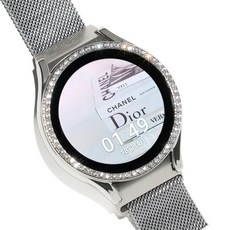 NUART Galaxy手錶鑽飾保護殼, 銀色