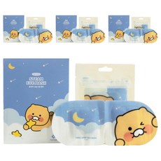 카카오프렌즈 스팀 온열 수면안대 춘식이 카모마일향, 10개입, 4개