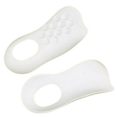 Holmespick 足弓後腳跟固定鞋墊 白色, 1套