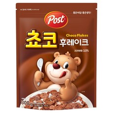포스트 초코 후레이크 시리얼, 300g, 1개