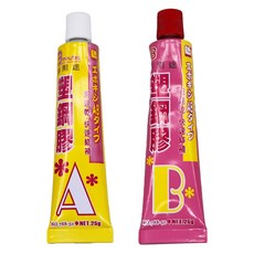 立可健 超速乾性AB塑鋼膠，50g, 1個