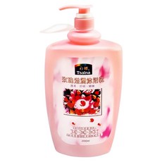 Tsaina 彩娜 滋潤沐浴乳 玫瑰精油, 2L, 1瓶