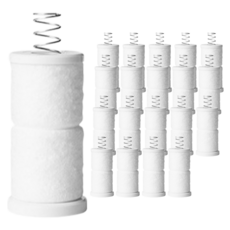 대림바스 세면대 회전형 필터탭 전용 리필 10p, 2개