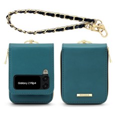 Luciel 拉鍊錢包鈔票卡片收納皮革手機殼