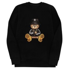 JB Fashion 漁夫帽熊毛圈大學T