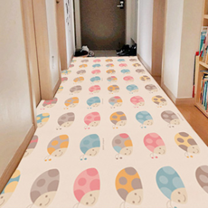 리빙코디 복도형 다용도 매트, 무당벌레