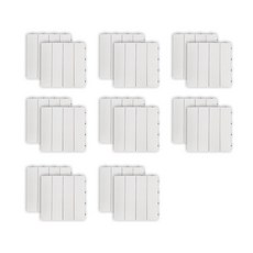 House Recipe byhome 分離式拼接地磚 地板材料, 白色, 16個