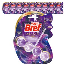 Bref 妙力 豪華馬桶清潔劑 午夜花束, 50g, 10個