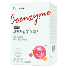 Dr.Lean 輔酶Q10 補充錠, 60顆, 1盒