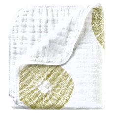 aden anais 有機棉紗布夢想毯, 120 x 120cm, 黃金綠洲