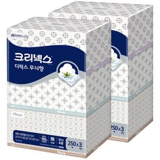 Kleenex 舒潔 豪華壓花衛生紙 白玫瑰香, 250張, 6盒