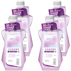 Shallop 刷樂 全效溫和護理漱口水 經典草本, 500ml, 4瓶