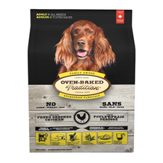 OVEN-BAKED TRADITION 烘焙客 成犬 乾飼料 野放雞 2.27kg 原顆粒 全犬糧, 1袋