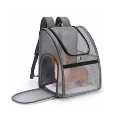 라이프메이드 반려동물 스타일리시 통기형 백팩, 그레이, 1개