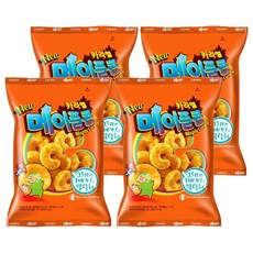 CROWN 皇冠 焦糖玉米餅乾 楓糖口味, 124g, 4包