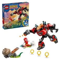 LEGO 77005 音速小子系列 納克魯斯大戰蛋頭博士 毀滅蛋 Knuckles vs. Dr. Eggman Egg Crusher Mech, 1套