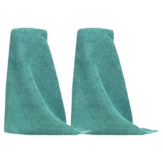 Monopoly 超細纖維可水洗抹布毛巾 綠色, 50張, 2個