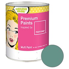 노루페인트 팬톤 멀티 에그쉘광 페인트, 베릴 그린, 1L, 1개