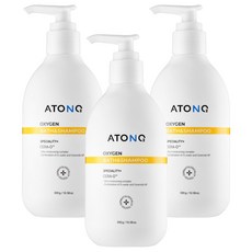 ATONO2 第二代活氧全效洗髮沐浴露, 300g, 3個