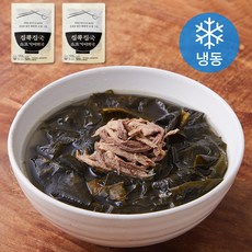 집콕집국 소고기 미역국 (냉동), 500g, 2개