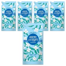 샤프란 케어 스타일러 섬유탈취제 상쾌한향 리필, 400ml, 5개