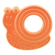 Chicco ECO+ 小蝸牛 3個月以上適用 意大利製造, 固齒玩具, 顏色隨機, 1個