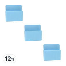 앤티스 라인리베 보드마커 자석 홀더, 블루, 12개
