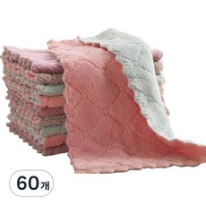 루아르모 물먹는 극세사 요술행주 랜덤발송, 60개