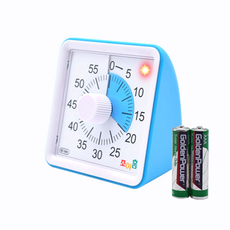 조이홈 LED 무소음 구글 타이머, 블루계열, 1개