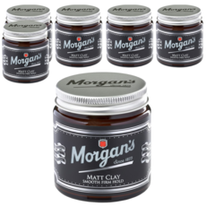 Morgans Pomade 摩根氏 霧面髮泥 強力定型, 120ml, 6件