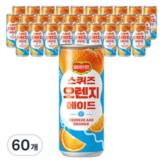 델몬트 스퀴즈 오렌지 에이드, 240ml, 60개