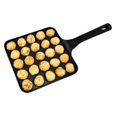 Dongwooliving Easy Cooker 25格章魚燒烤盤, 23.5*23.5cm, 1入